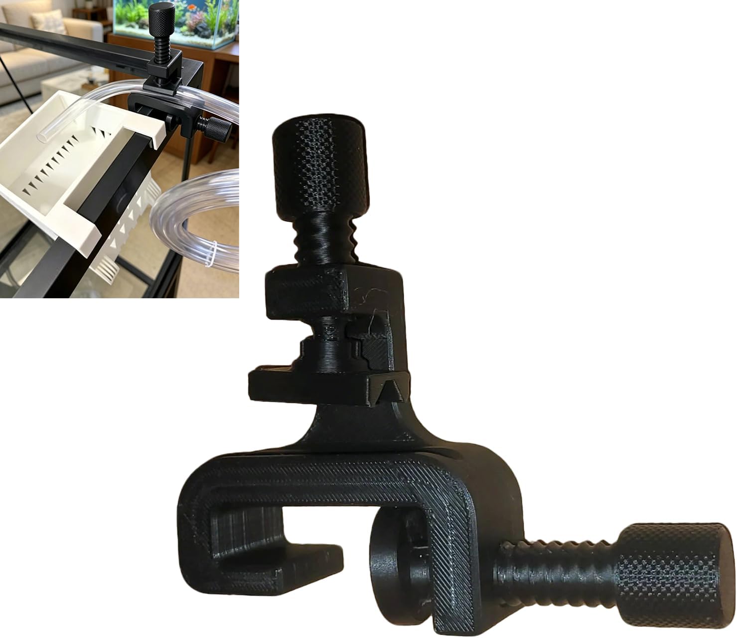 Plastic Pipe Clip - Abrazadera para Manguera de Acuario, Sujetador