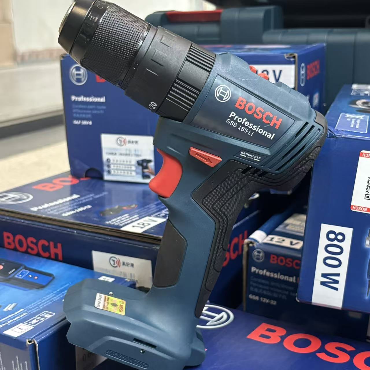 Taladro Percutor Inalámbrico S - Bosch Drill Gsb 18V reseña y precio