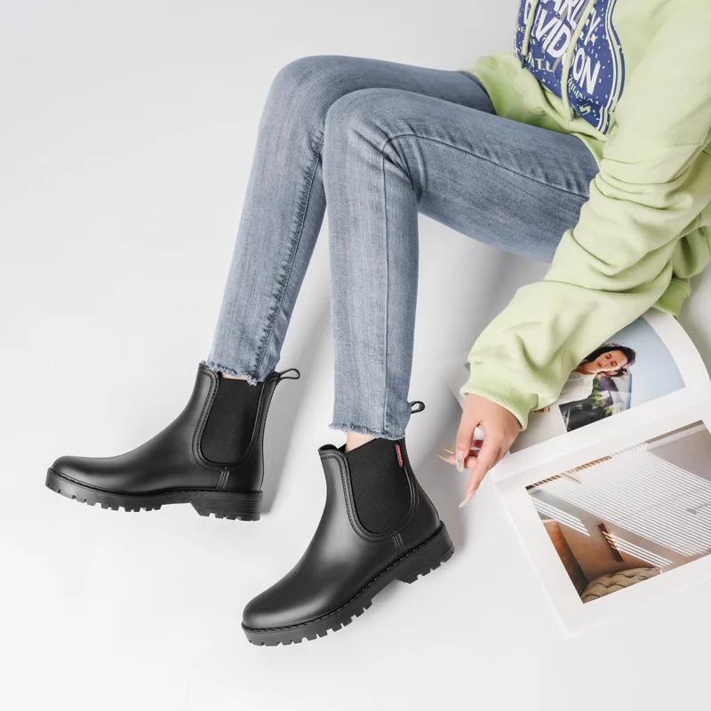 Botas de Lluvia Cortas Antides - Pipe Bending Spring reseña y precio