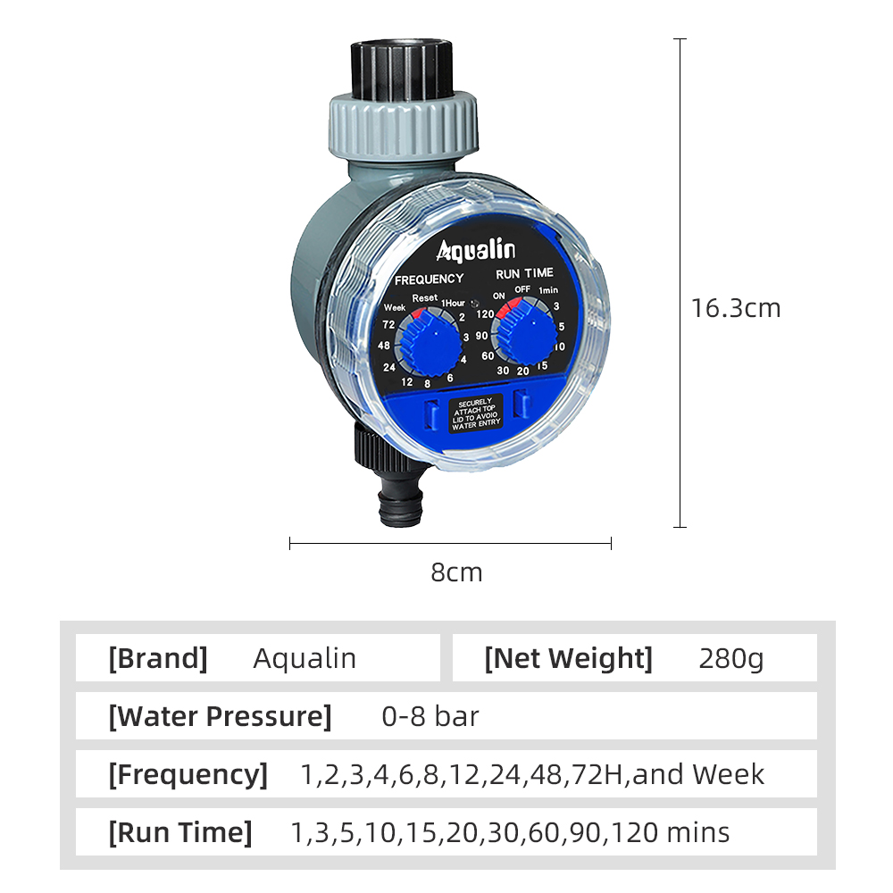 Temporizador de riego de jardí - Float Ball Valve reseña y precio