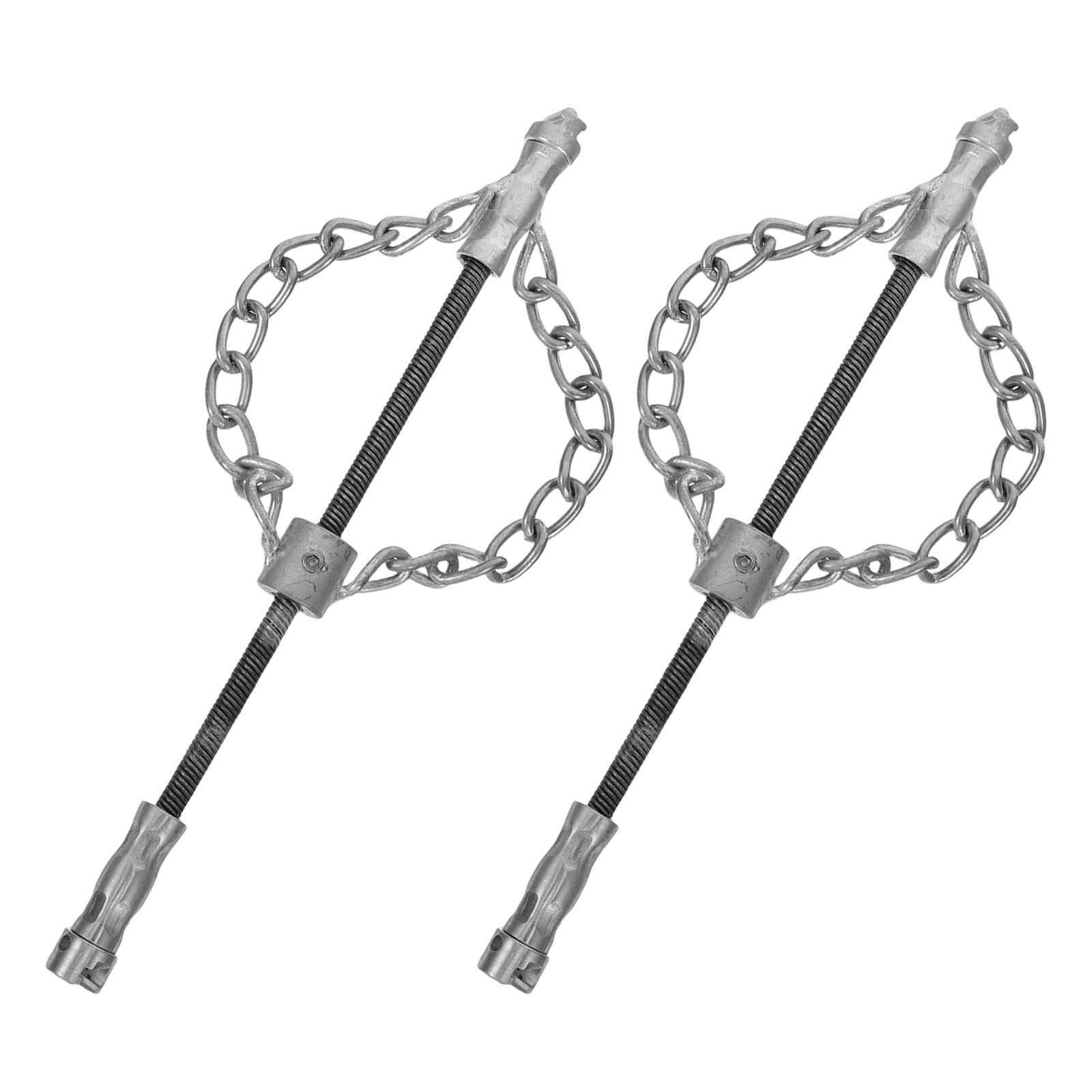 2 piezas de cadena limpiadora  - Drain Snake Flexible reseña y precio